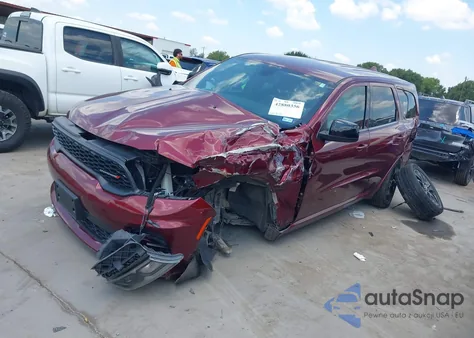 2021 Dodge Durango Gt z USA, uszkodzony, nr VIN 1C4RDHDG0MC740458